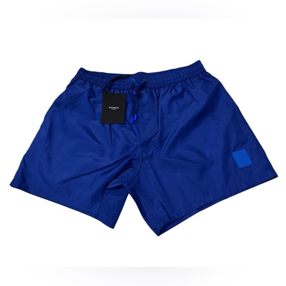 BALMAIN**Blue Swim Shorts**New Collection***Med. $489 NWT - Picture 3 of 6